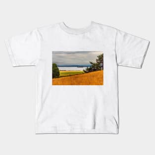 A Whidbey Island Landscape Kids T-Shirt